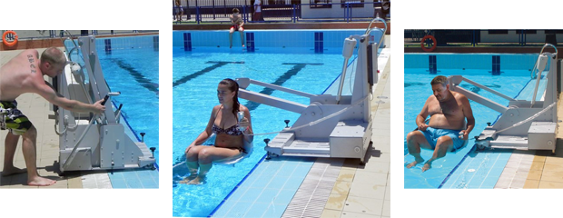 Silla para piscinas E40 Canarias